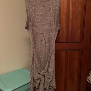 Aerie knot front dress